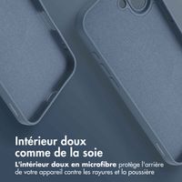 imoshion Coque Couleur avec MagSafe Apple iPhone 16 Plus - Bleu foncé