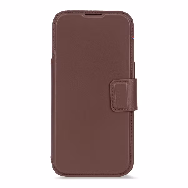 Decoded Portefeuille détachable 2 en 1 en cuir MagSafe Apple iPhone Air - Chocolate Brown