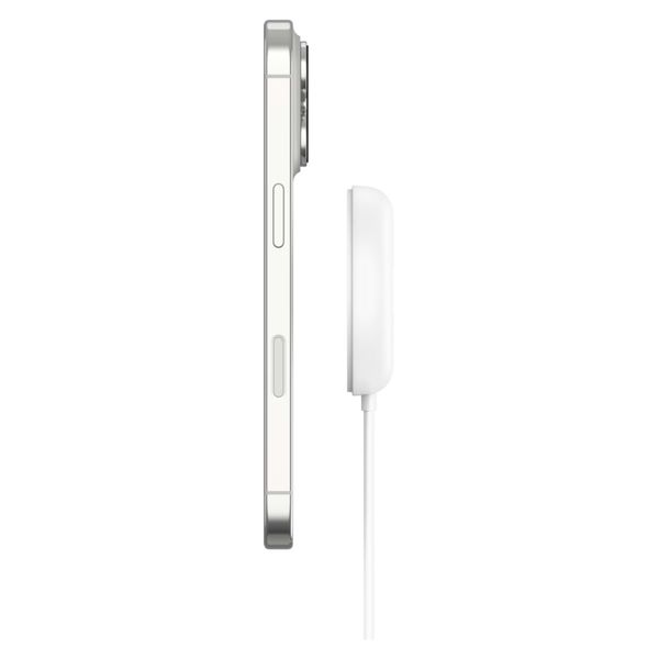 Belkin BoostCharge Pro Chargeur Magnétique 15W USB-C - MagSafe et Qi2 - Blanc