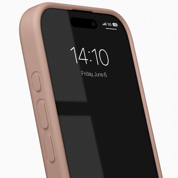 iDeal of Sweden Coque Silicone iPhone 16 - Blush Pink