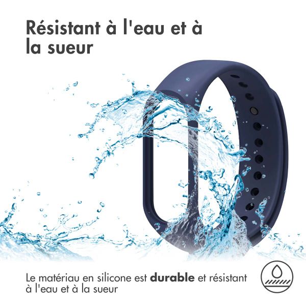 imoshion Bracelet en silicone Xiaomi Mi Band 3 / 4 - Bleu foncé