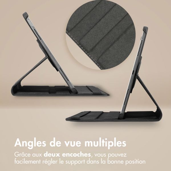 imoshion Coque tablette rotatif à 360° Samsung Galaxy Tab S11 - Noir