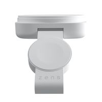 Zens Chargeur de voyage 2-in-1 - MagSafe + Apple Watch - Blanc