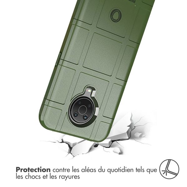 imoshion Coque Rugged Shield Nokia G10 / G20 - Vert foncé