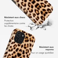 Selencia Coque arrière Vivid Apple iPhone 15 - Wild Leo