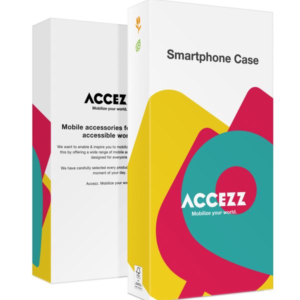 Accezz Coque Clear 100% recyclée iPhone 14 - Transparent