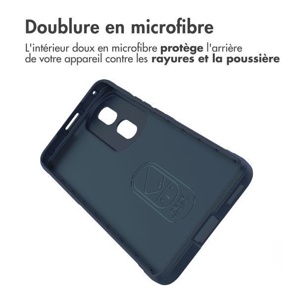 imoshion Coque arrière EasyGrip Honor 90 Pro - Bleu foncé