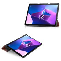 imoshion Coque tablette Trifold Lenovo Tab M10 (3rd gen) - Brun