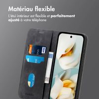 imoshion Étui de téléphone portefeuille Slim Google Pixel 9A - Noir