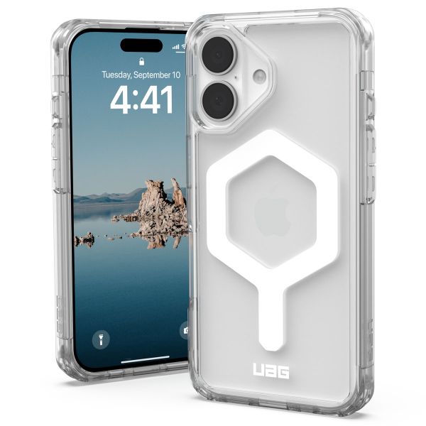 UAG Coque Plyo MagSafe iPhone 16 - Ice / White