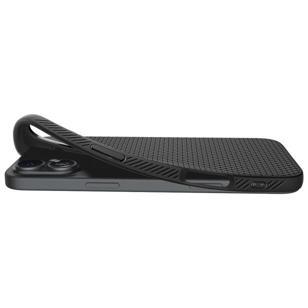 Spigen Coque Liquid Air™ iPhone 16 - Matte Black