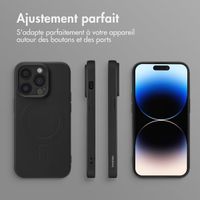 imoshion Coque Couleur avec MagSafe iPhone 14 Pro - Noir