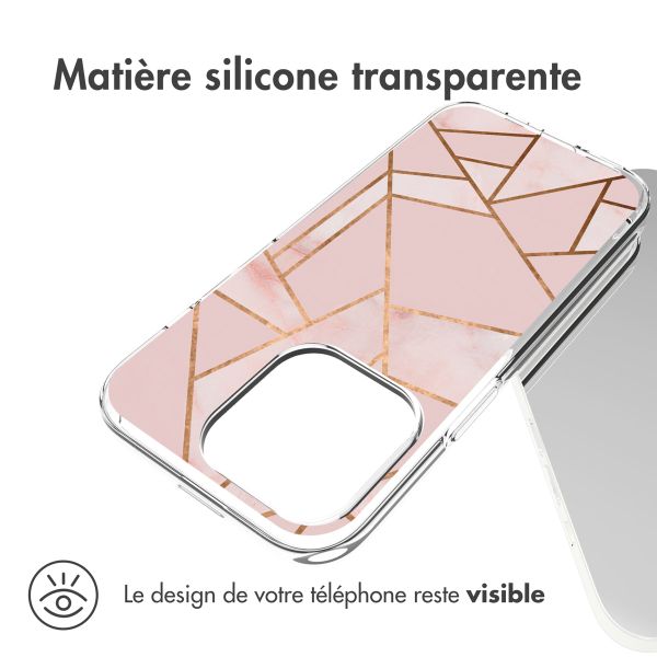 imoshion Coque Design iPhone 14 Pro - Pink Graphic