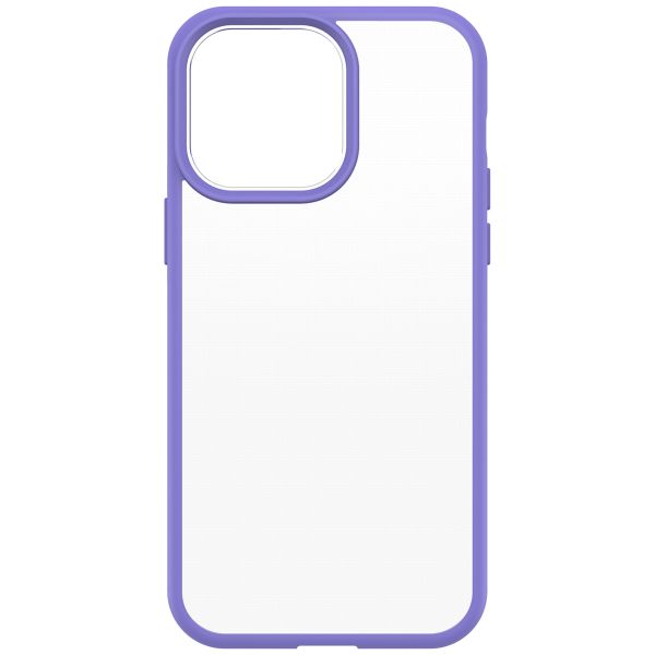 OtterBox Coque arrière React iPhone 14 Pro Max- Transparent / Violet