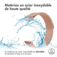 imoshion Bracelet magnétique milanais  - Connexion universelle 24 mm - Rose Doré