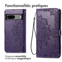imoshion Etui de télephone Mandala Google Pixel 7a - Violet