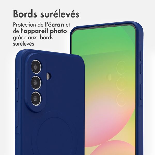 imoshion Coque Couleur avec MagSafe Samsung Galaxy A57 (5G) - Royal Blue