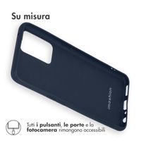imoshion Coque Couleur Oppo Find X5 Lite 5G - Bleu foncé