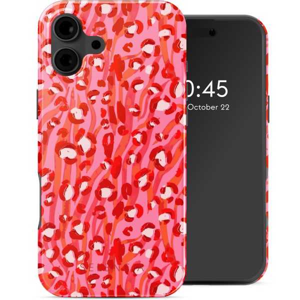 Selencia Coque arrière Vivid avec MagSafe Apple iPhone 16 - Wild Spots Lipstick