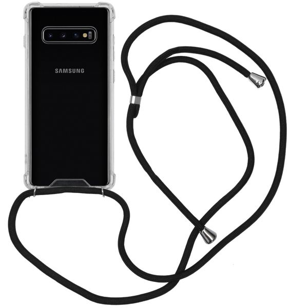 imoshion Coque avec cordon Samsung Galaxy S10 Plus - Noir