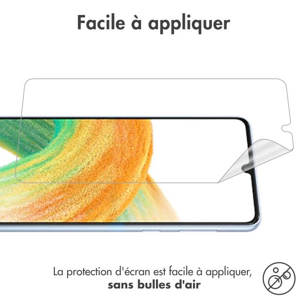 imoshion Protection d'écran Film 3pack Samsung Galaxy A34 (5G)