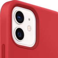 Apple Coque en silicone MagSafe Apple iPhone 12 Mini - Red