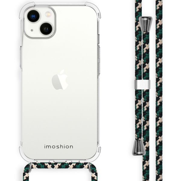 imoshion Coque avec dragonne Apple iPhone 14 Plus - Green Multi Color