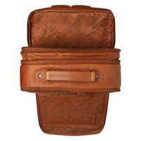 The Chesterfield Brand Sac à dos ordinateur 15-15.6 pouces Jamaica - Cuir véritable - Cognac