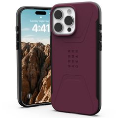 UAG Coque Civilian MagSafe Apple iPhone 16 Pro Max - Bordeaux