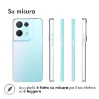 Accezz Coque Clear Oppo Reno 8 Pro 5G - Transparent