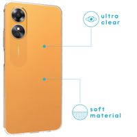 imoshion Softcase Back Cover Oppo A17 - Transparent