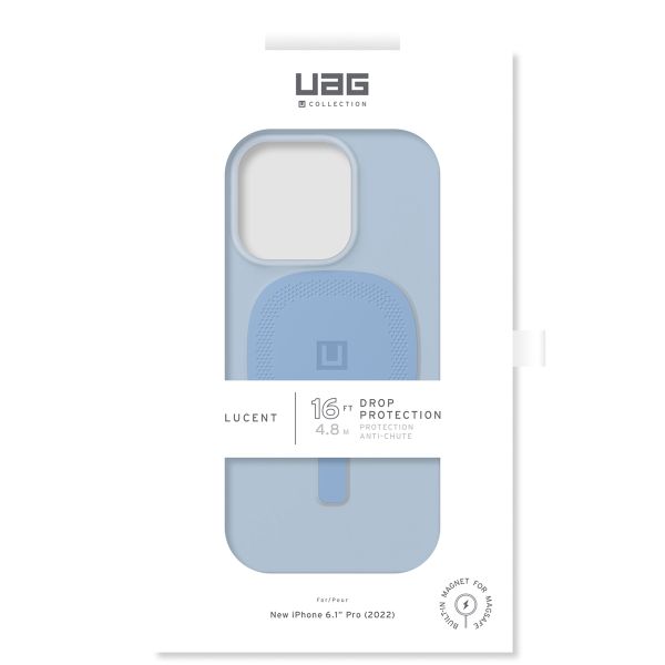 UAG Coque Lucent 2.0 MagSafe Apple iPhone 14 Pro - Cerulean