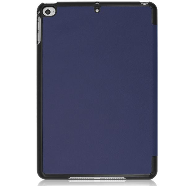 imoshion Coque tablette Trifold Apple iPad Mini 5 (2019) / Mini 4 (2015) - Bleu foncé