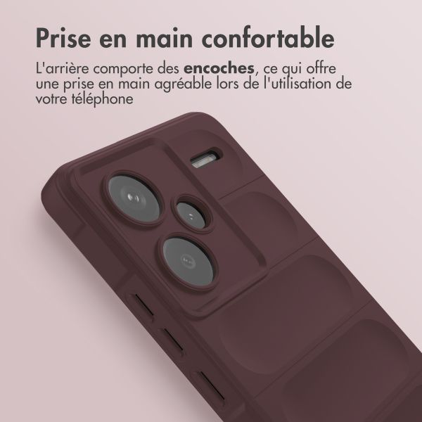 imoshion EasyGrip Backcover Xiaomi Redmi Note 13 Pro Plus (5G) - Aubergine