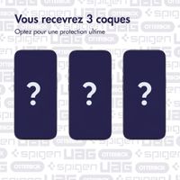 Mystery Box 1 | Trois coques de téléphone Apple iPhone 17 - Robuste et Protégé