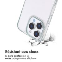 imoshion Coque avec dragonne + bracelet Apple iPhone 16 Pro Max - Perles Cœurs