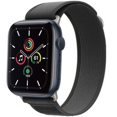 imoshion Bracelet Trail en nylon Apple Watch Series 1 t/m 11 / SE / Ultra (44/45/46/49 mm) - Noir