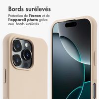 imoshion Coque arrière Color avec cordon amovible et MagSafe Apple iPhone 16 Pro Max - Nude