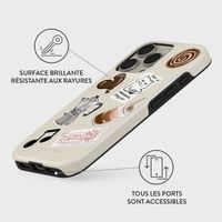 Burga Coque Tough MagSafe Apple iPhone 16 Pro - Oat Milk Please