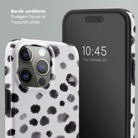 Selencia Coque arrière Vivid Tough iPhone 15 Pro Max  - Trendy Leopard