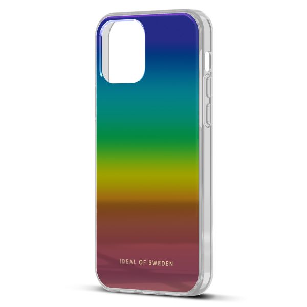 iDeal of Sweden Coque arrière Mirror iPhone 12 (Pro) - Rainbow