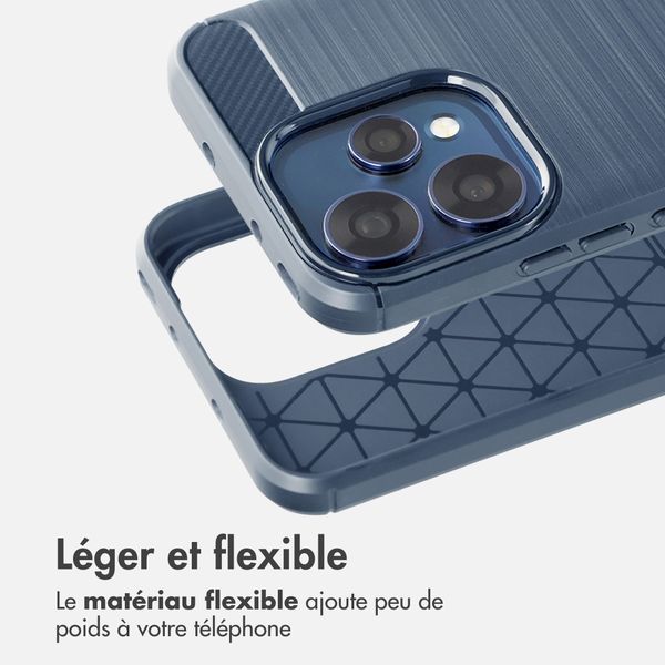 imoshion Coque Brushed Oppo Reno15 (5G) - Bleu foncé