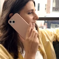 Accezz Coque Liquid Silicone Apple iPhone 11 - Rose