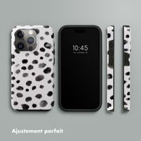 Selencia Coque arrière Vivid Apple iPhone 15 Pro - Trendy Leopard