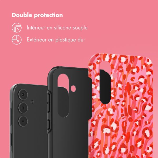 Selencia Coque arrière Vivid Samsung Galaxy A55 - Wild Spots Lipstick
