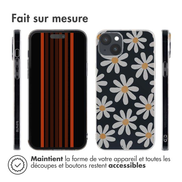imoshion Coque Design Apple iPhone 15 Plus - Daisy Flower