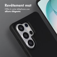 imoshion Coque arrière Color avec cordon amovible et MagSafe Samsung Galaxy S26 Ultra - Noir
