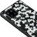 imoshion Coque Design Samsung Galaxy A42 - Fleur - Blanc / Noir