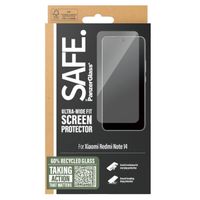 SAFE by PanzerGlass Protection d'écran Ultra-Wide Fit avec applicateur Xiaomi Redmi Note 14 (4G)