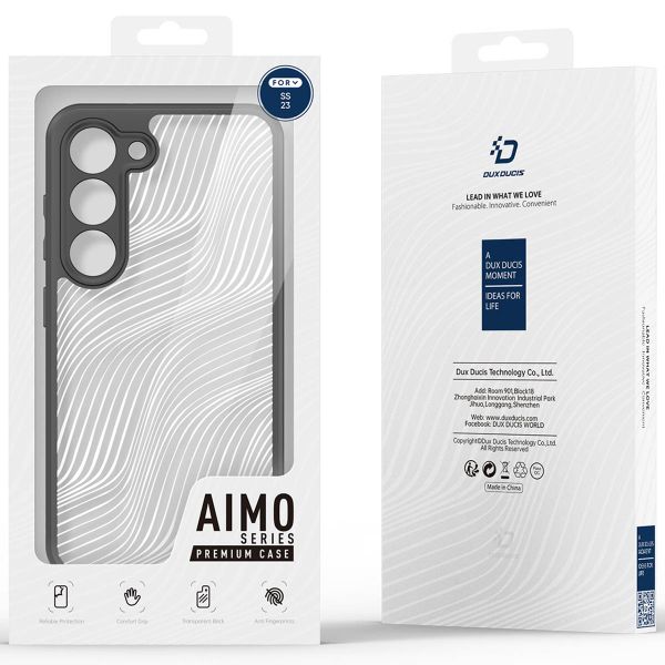 Dux Ducis Coque arrière Aimo Samsung Galaxy S23 - Transparent